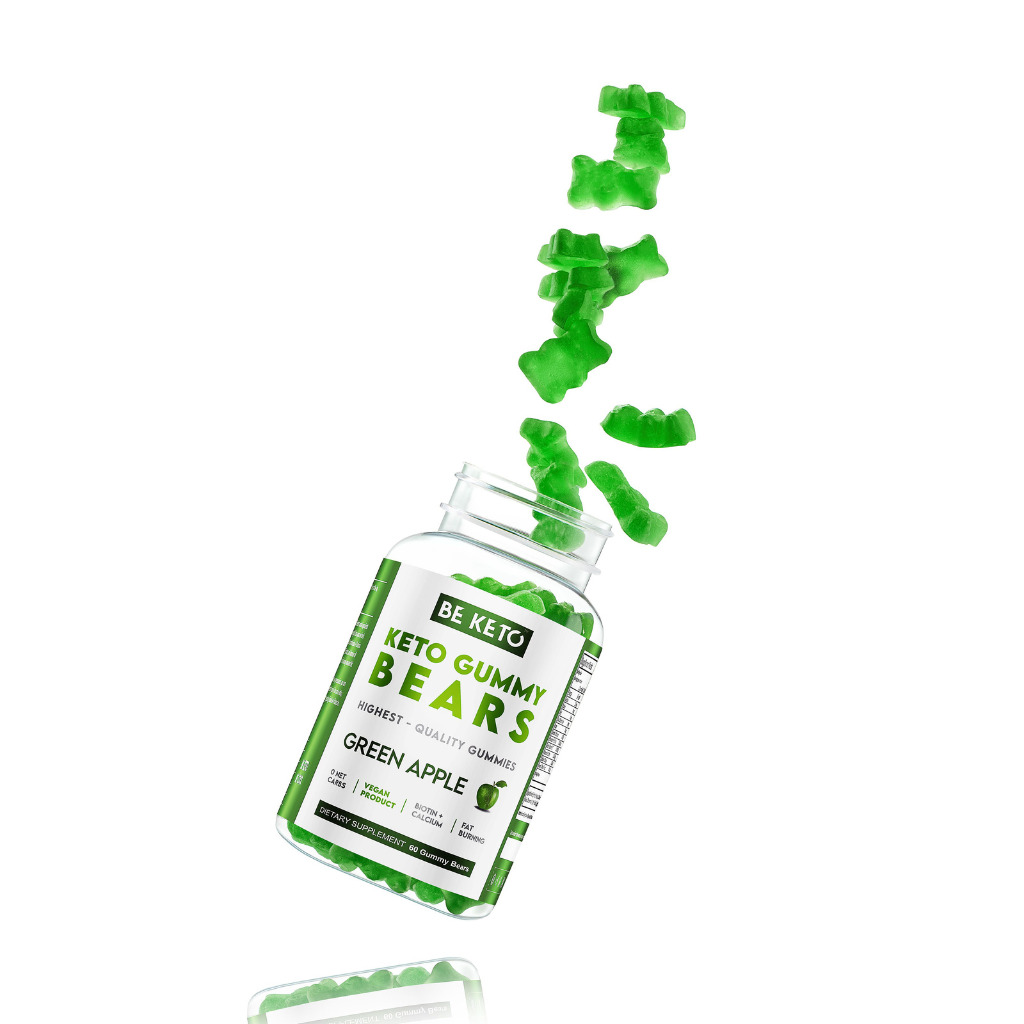 Oursons Céto à la Biotine – Pomme Verte – Image 3