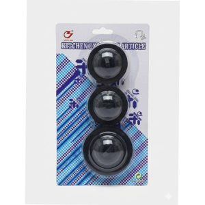 3 Bouchons pour évier cuisine baignoire lavabo