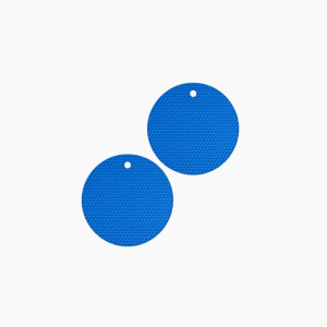 Lot de 2 maniques et dessous de plats rond – Kochblume